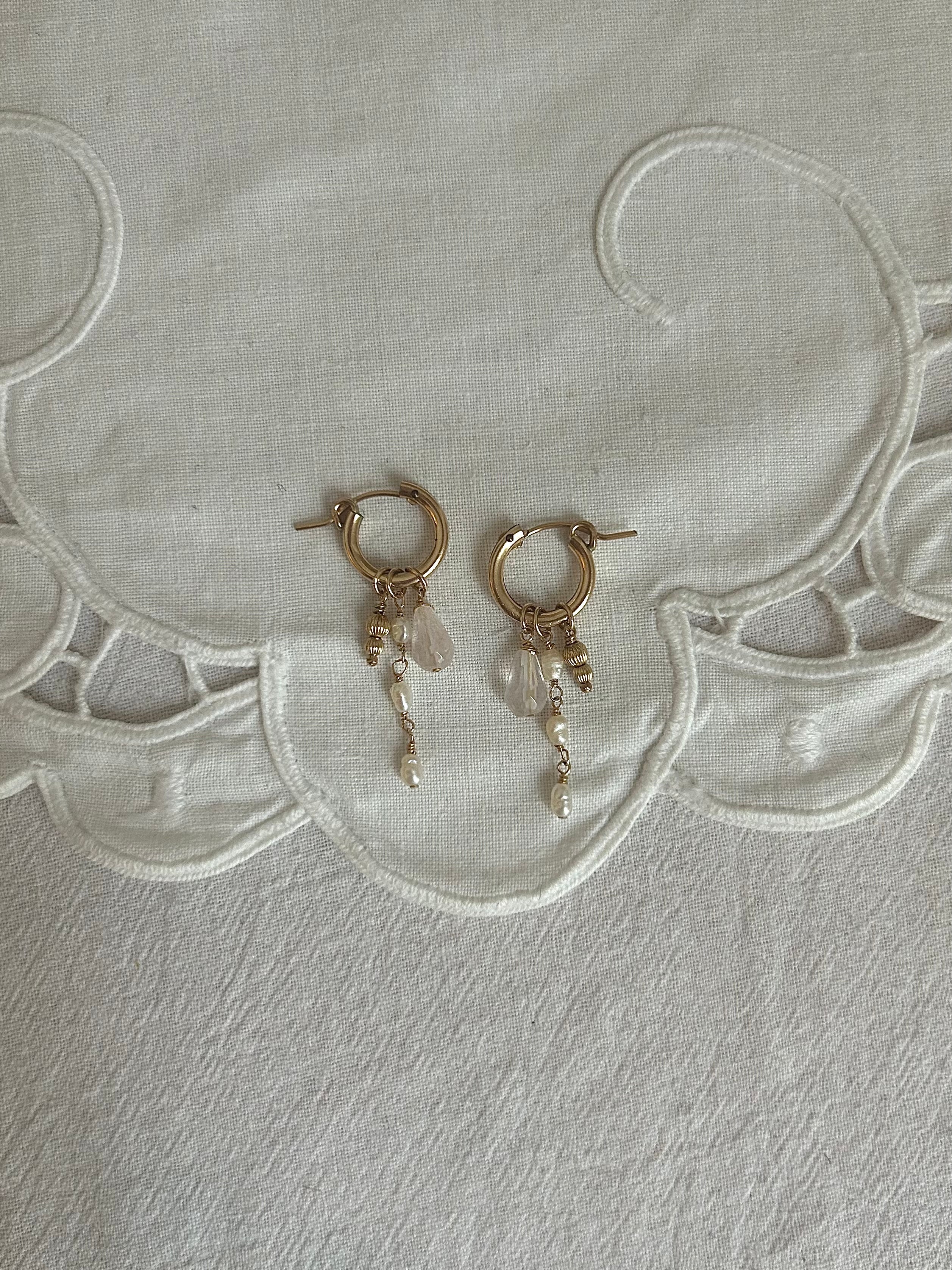 Créoles Larme de Nacre