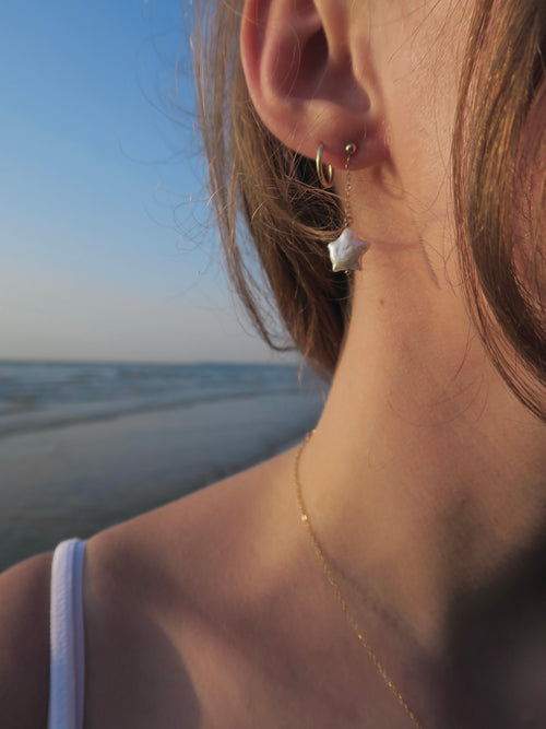 Boucles d'oreilles Étoiles filantes