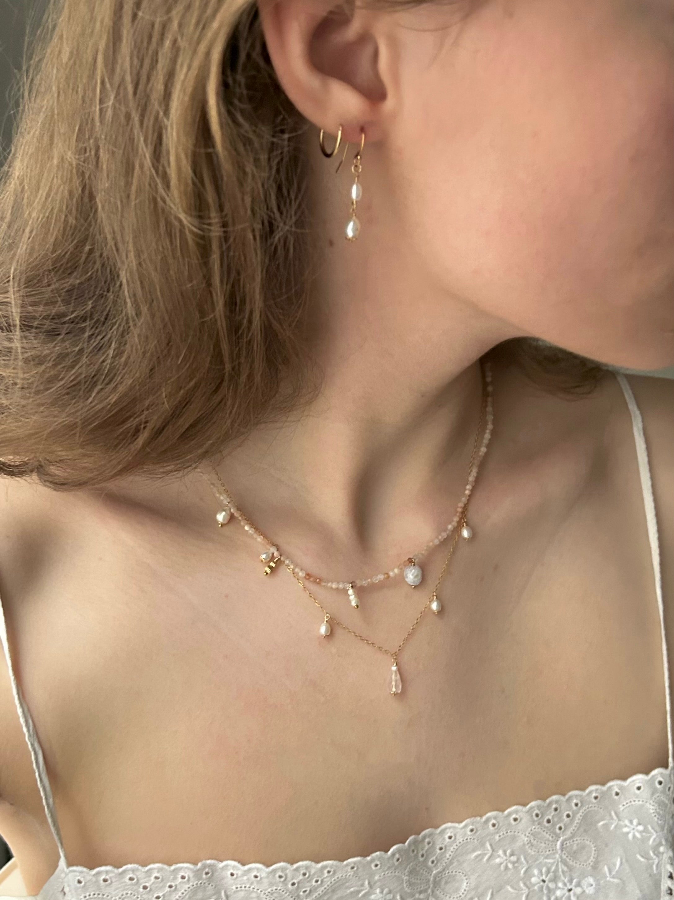 Collier Gouttes de Nacre