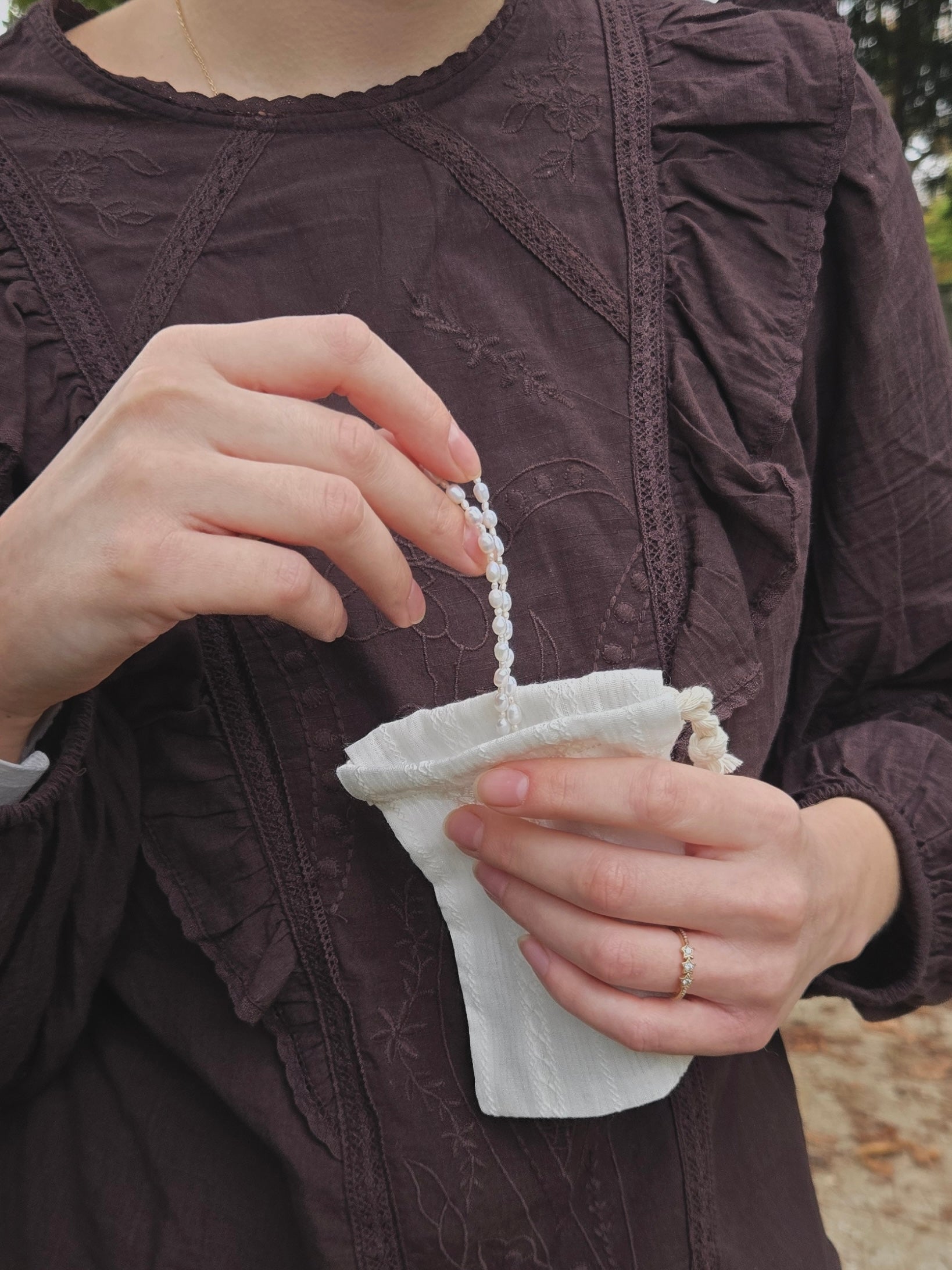 Collier Perle de Rosée