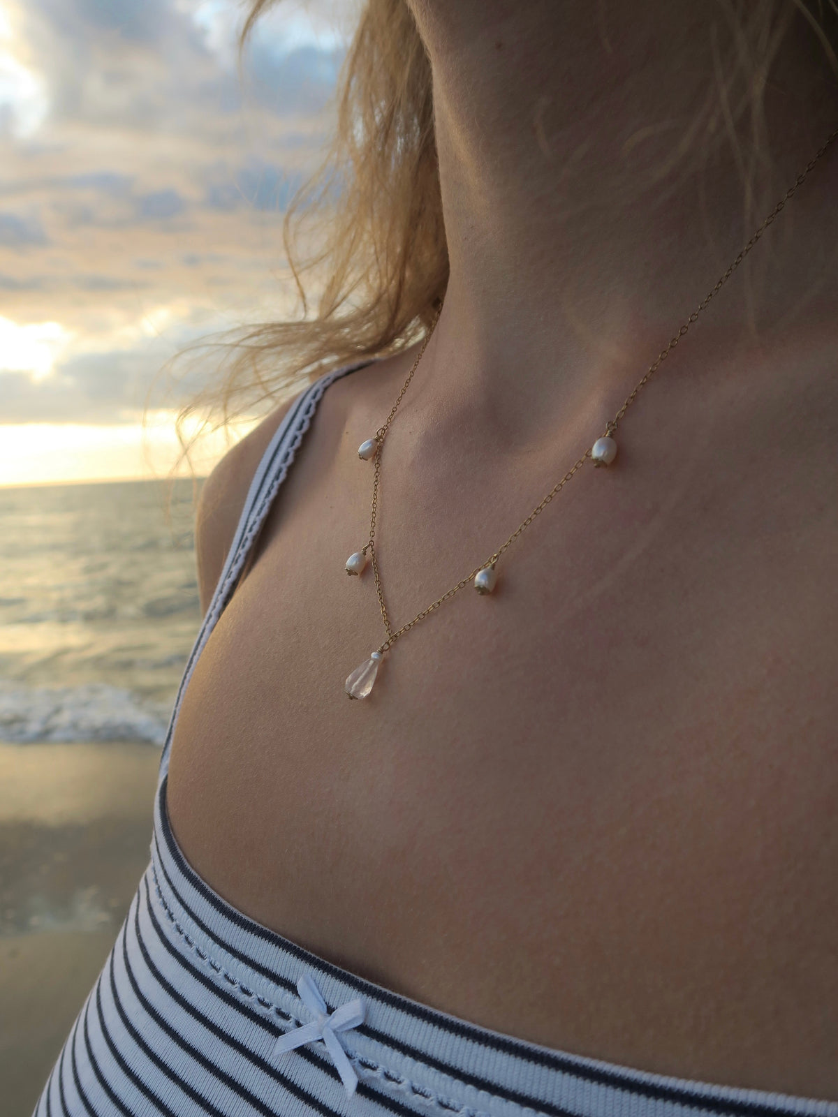 Collier Gouttes de Nacre