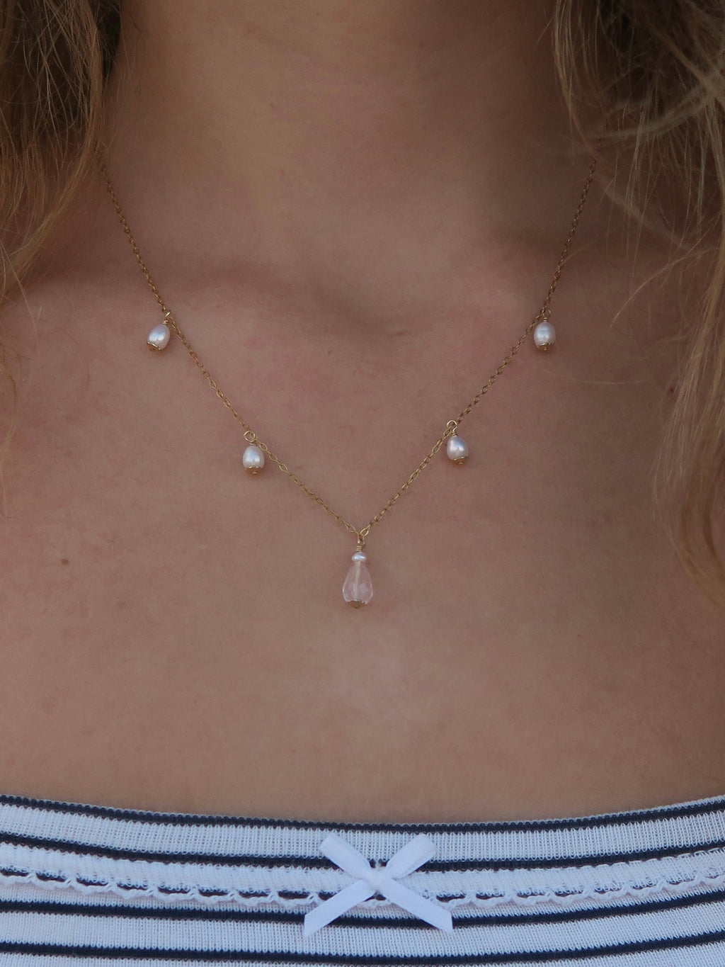 Collier Gouttes de Nacre