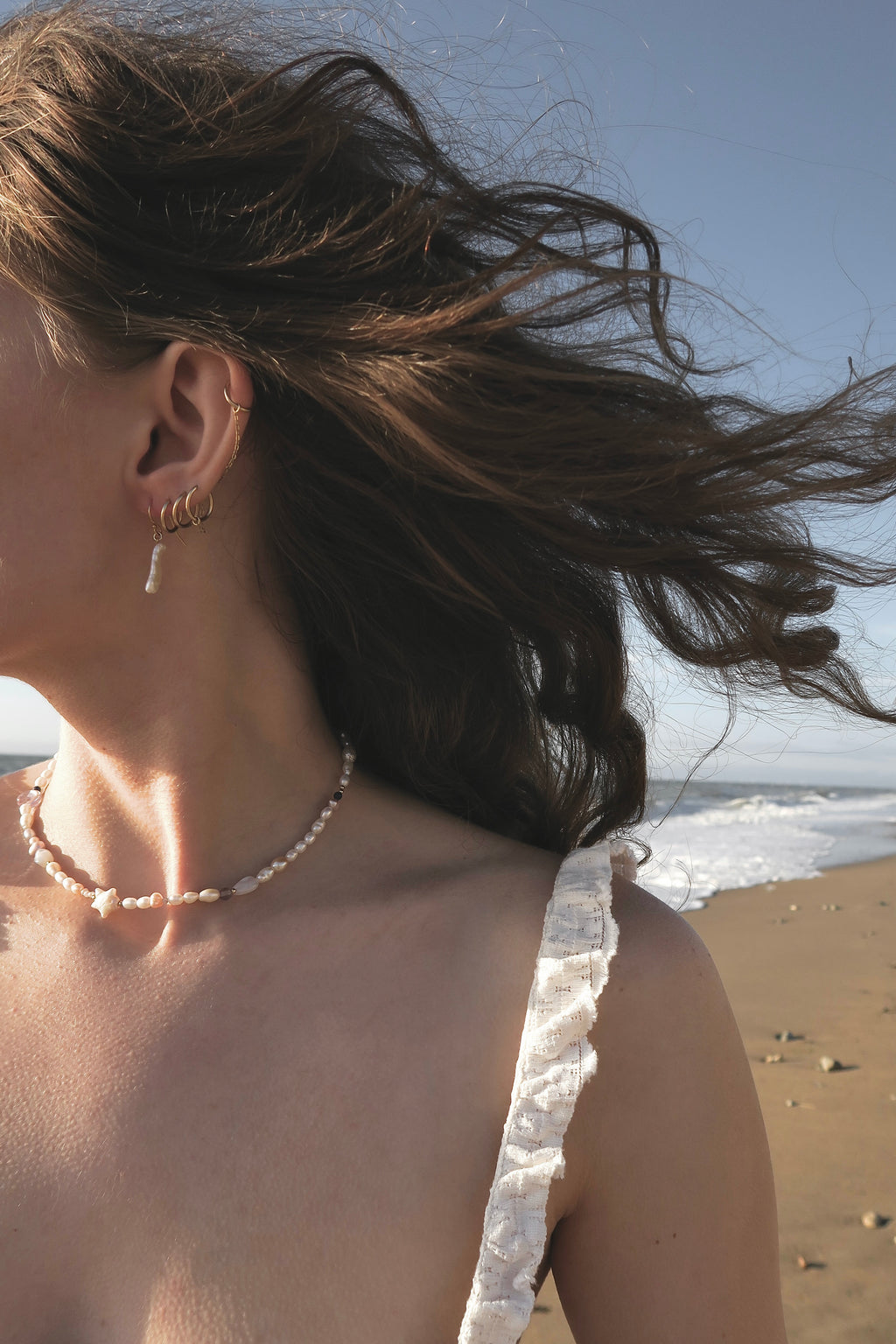 Boucles d'oreilles Écume