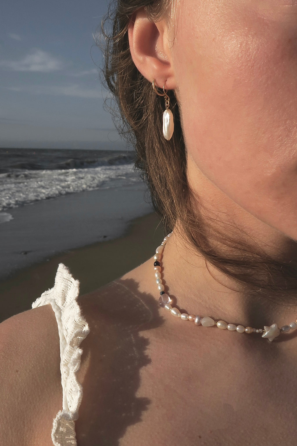 Boucles d'oreilles Écume